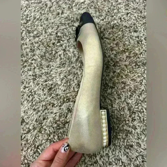 Karl lagerfeld ballet flats shoes STUNNING - Picture 6 of 11